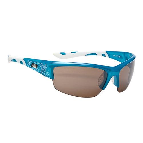 New Balance Men's & Women's Lightweight Impact Sunglasses - Blue, Light Blue, Silver (nb777-5)
