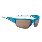 New Balance Men's & Women's Lightweight Impact Sunglasses - Blue, Light Blue, Silver (nb777-5)