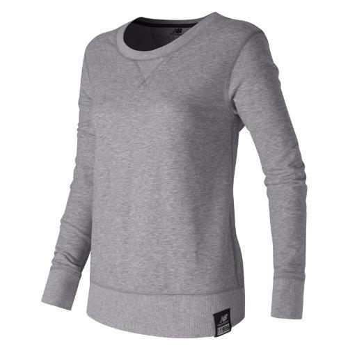 New Balance 53501 Women's Crew Neck Sweatshirt - Grey (wt53501ag)