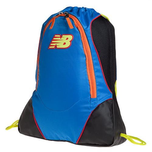 New Balance Men's & Women's Media Sackpacks - Black, Campanula (nb-1229tur)