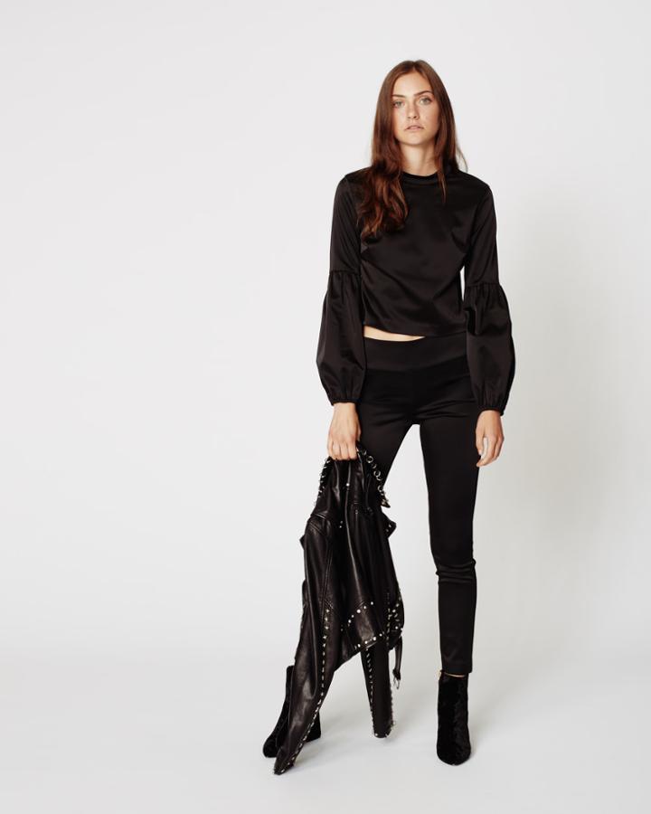 Nicole Miller Nina Satin Pant