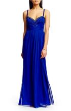 Nicole Miller Flapper Beaded Gown