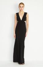 Nicole Miller Carlessa Cut Out Gown