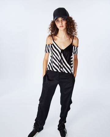 Nicole Miller Lacie Tie Blouse