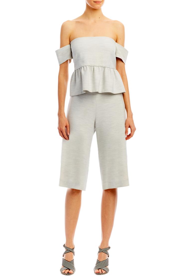 Nicole Miller Side Slit Culottes