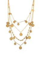 Nicole Miller Panama Coin Charm Necklace