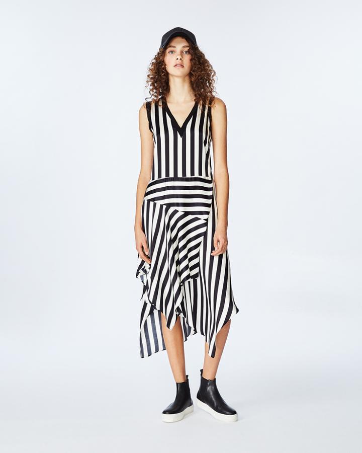 Nicole Miller Getaway Stripe Jax Dress