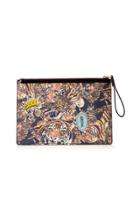 Nicole Miller Comic Tiger Pouch