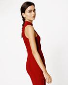 Nicole Miller Ribbed Knit Dress