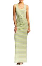 Nicole Miller Vanessa Striped Maxi Dress