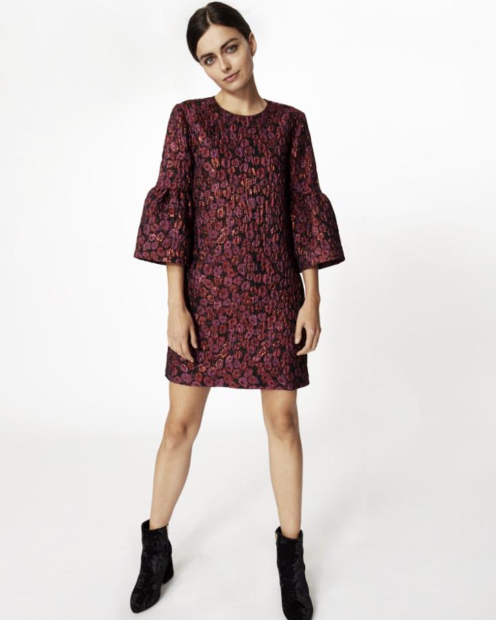 Nicole Miller Falling Roses Dress