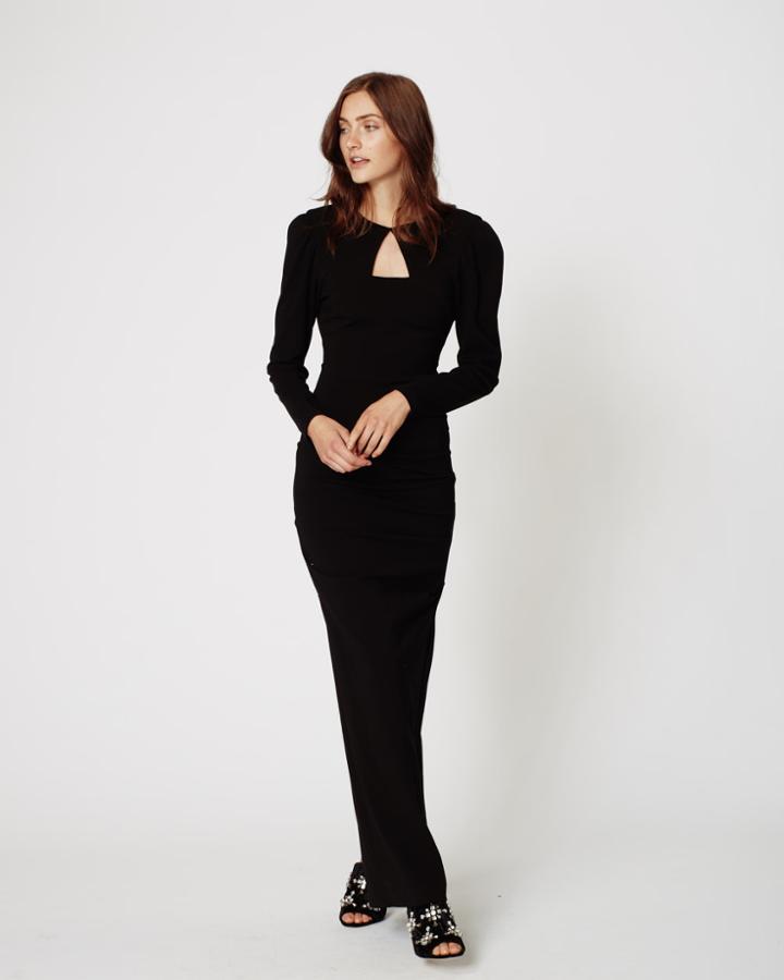 Nicole Miller Back Ties Gown