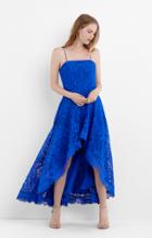 Nicole Miller Scalloped Lace Dress