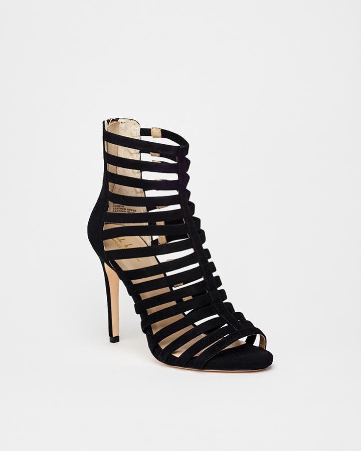 Nicole Miller Corral Suede Sandal
