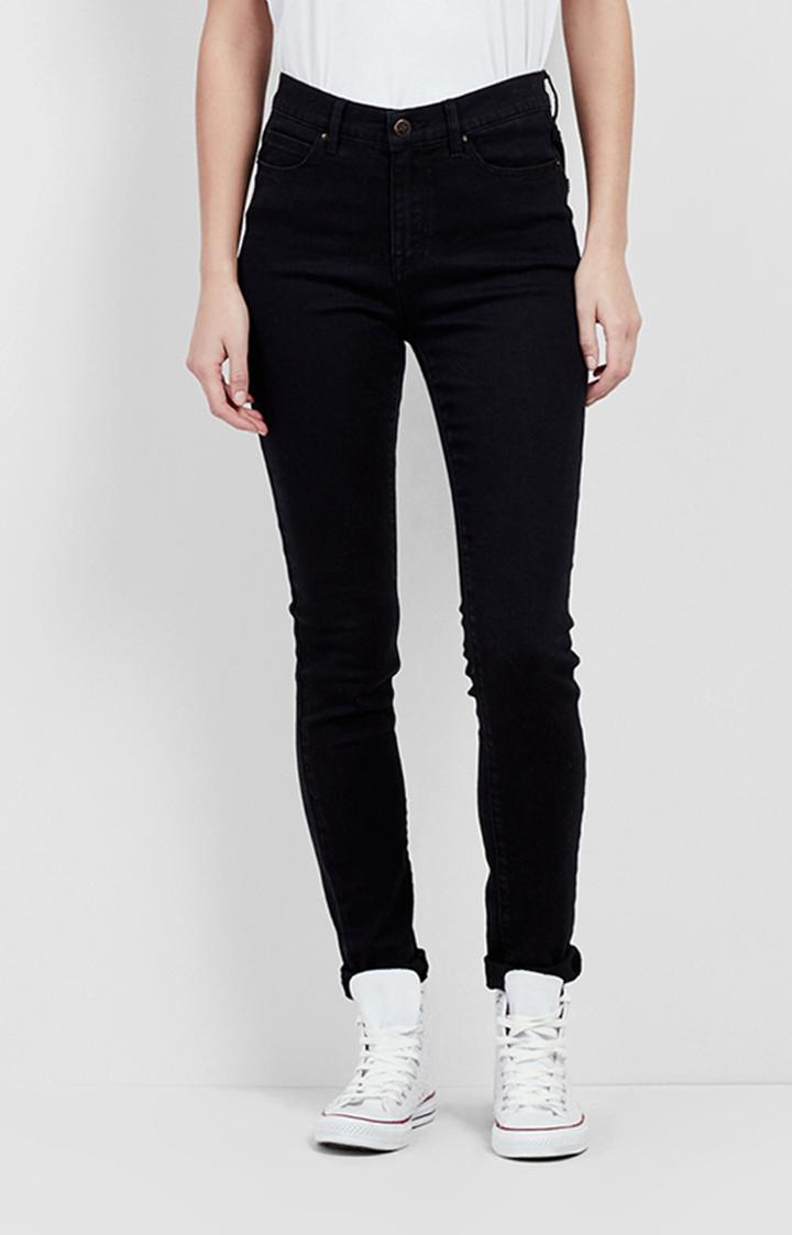 Nicole Miller Black High Rise Jeans