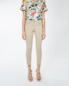 Nicole Miller Twill Skinny Pant
