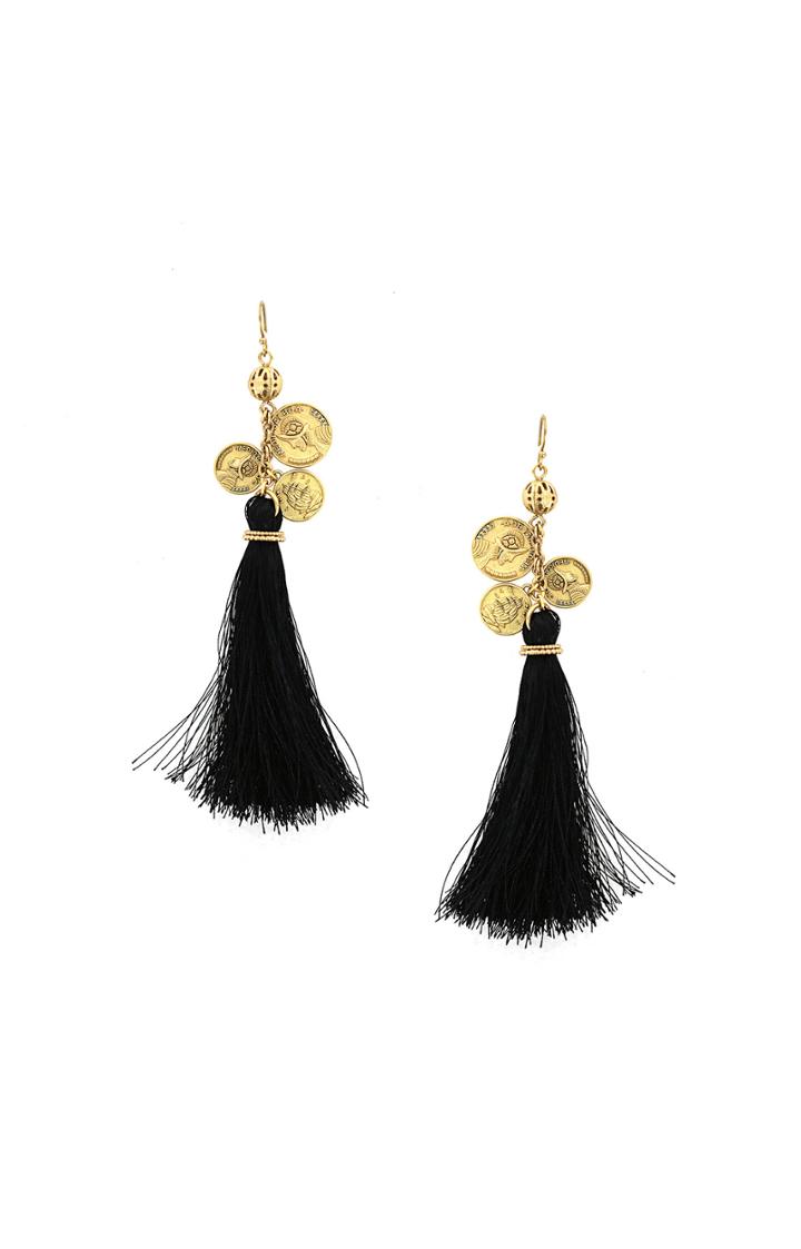 Nicole Miller Panama Tassel Drop Earring