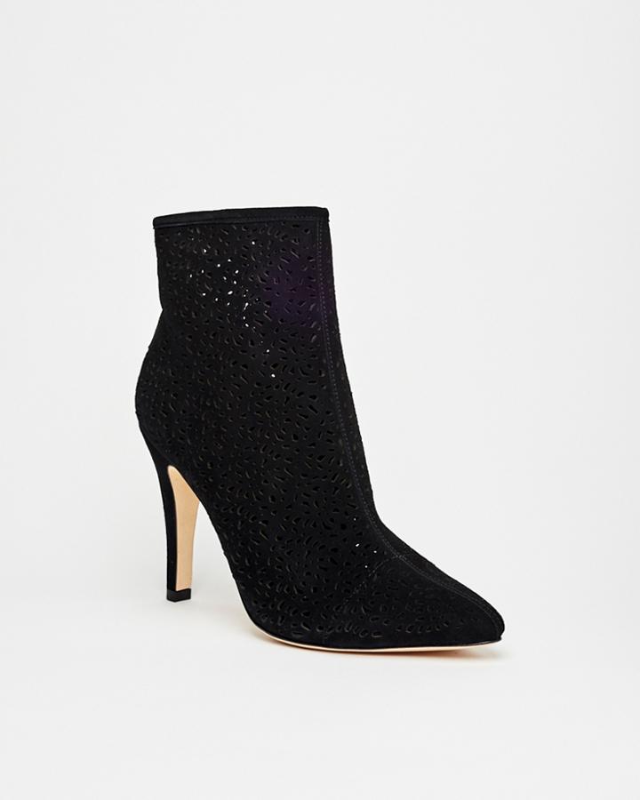 Nicole Miller Riverside Suede Booties
