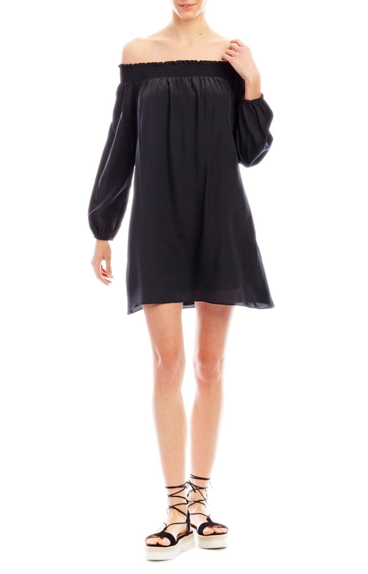 Nicole Miller Rocky Off The Shoulder Dress