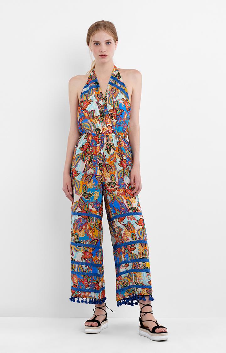 Nicole Miller Portofino Halter Jumpsuit