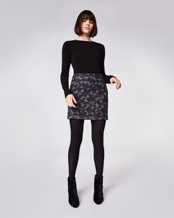 Nicole Miller Camo Mini Skirt