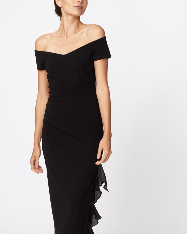 Nicole Miller Off The Shoulder Dress