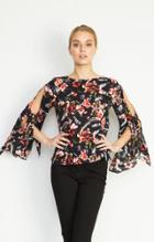 Nicole Miller Macoul Almond Blossom Blouse