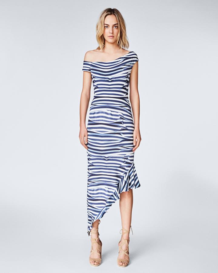 Nicole Miller Heatwave Off The Shoulder Dress