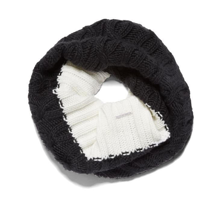 Nine West Hand Knit Colorblock Neckwarmer Hand Knit Colorblock Neckwarmer