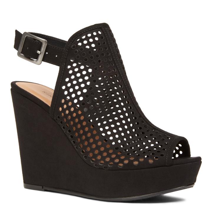 Nine West Chaddie Peep Toe Wedges