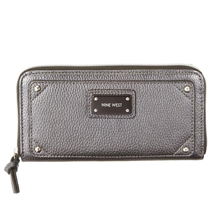 Nine West Double Vision Zip Around Wallet