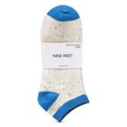 Nine West Nine West Pack Of 9 Speckled Low Cut Socks, Milk Multi Fabric