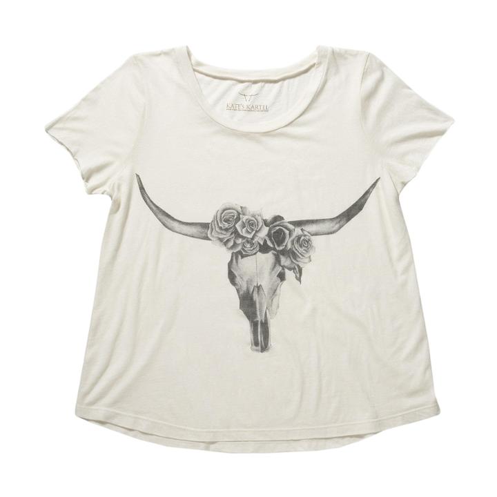 Nine West Steer With Flowers T-shirt