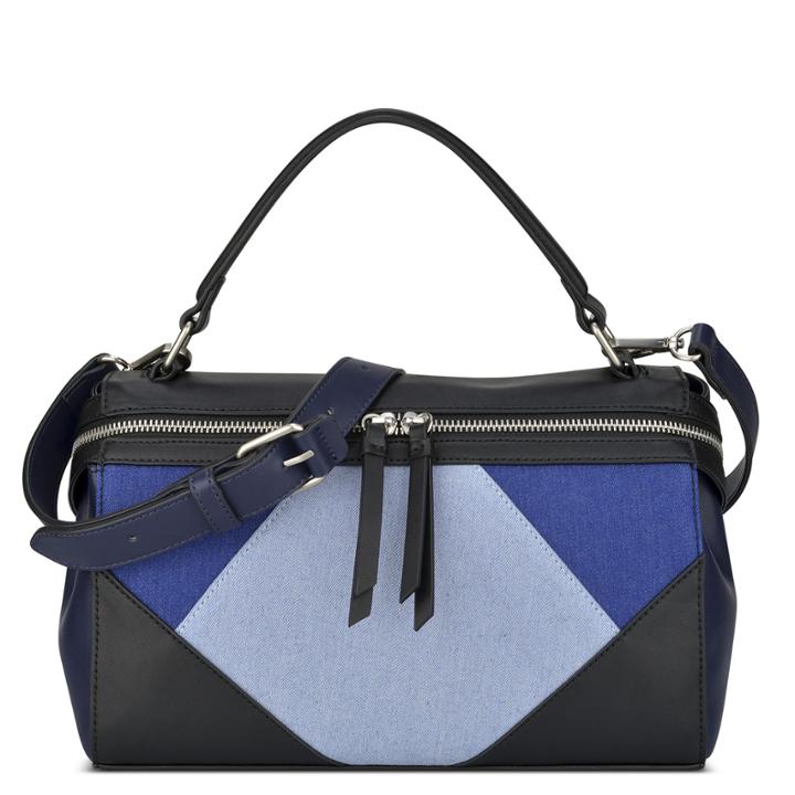 Nine West Nine West Elenya Satchel, Mood Blue/chambray