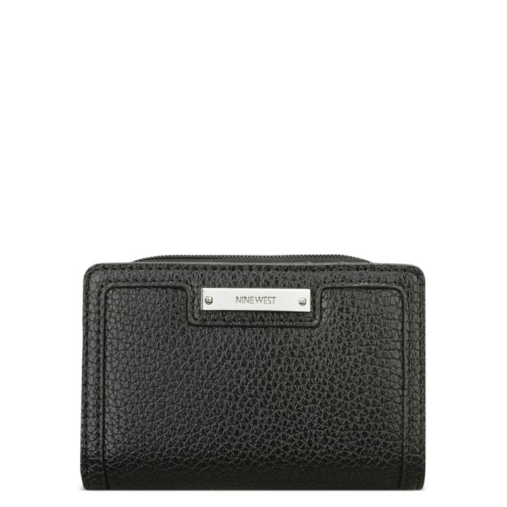 Nine West Nine West Table Treasures Zip Indexer, Black Synthetic