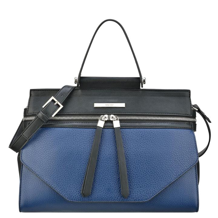 Nine West Hewes Leather Satchel
