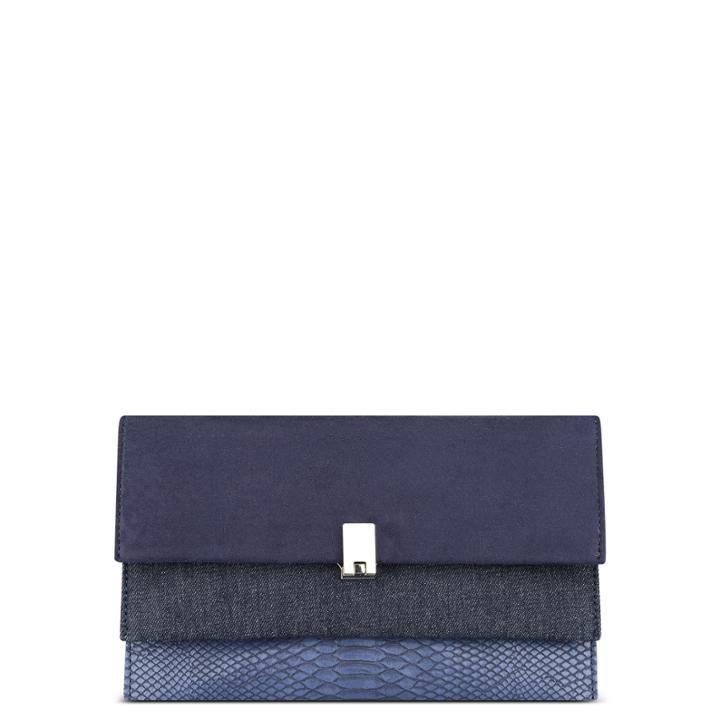 Nine West Nine West Sansy Clutch, Blue Multi