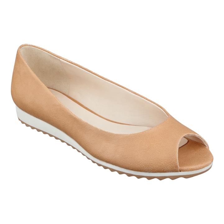 Nine West Xamine Peep Toe Flats