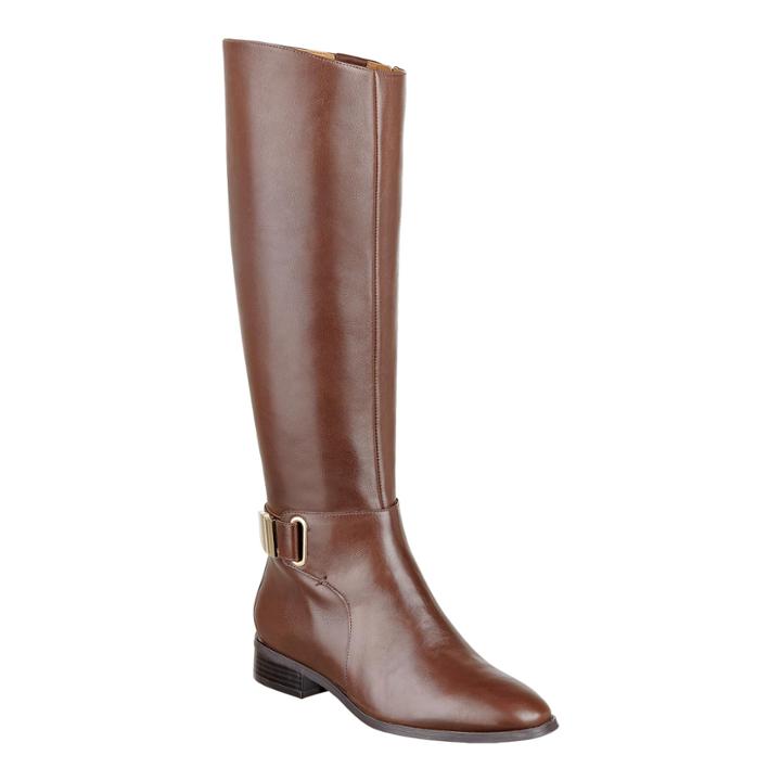 Nine West Hailene Leather Riding Boots