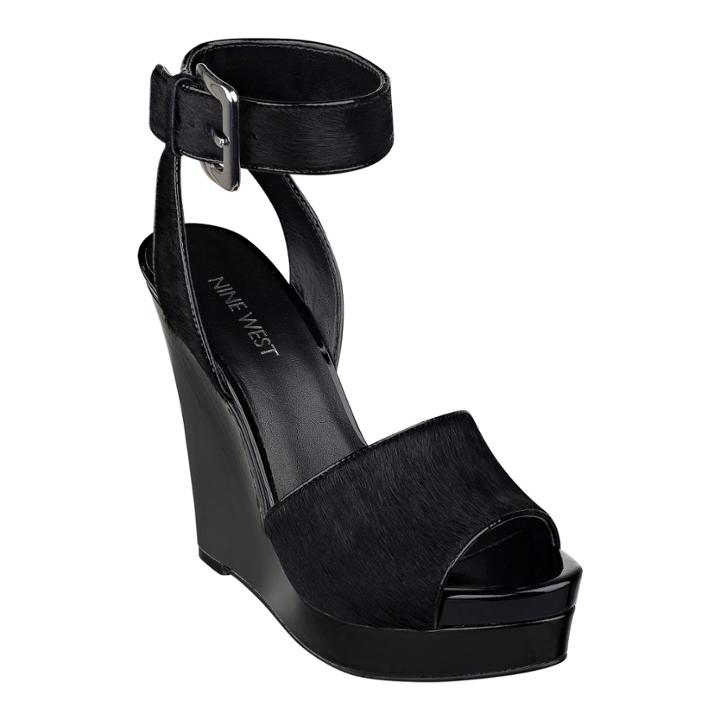 Nine West Leighann Peep Toe Wedges
