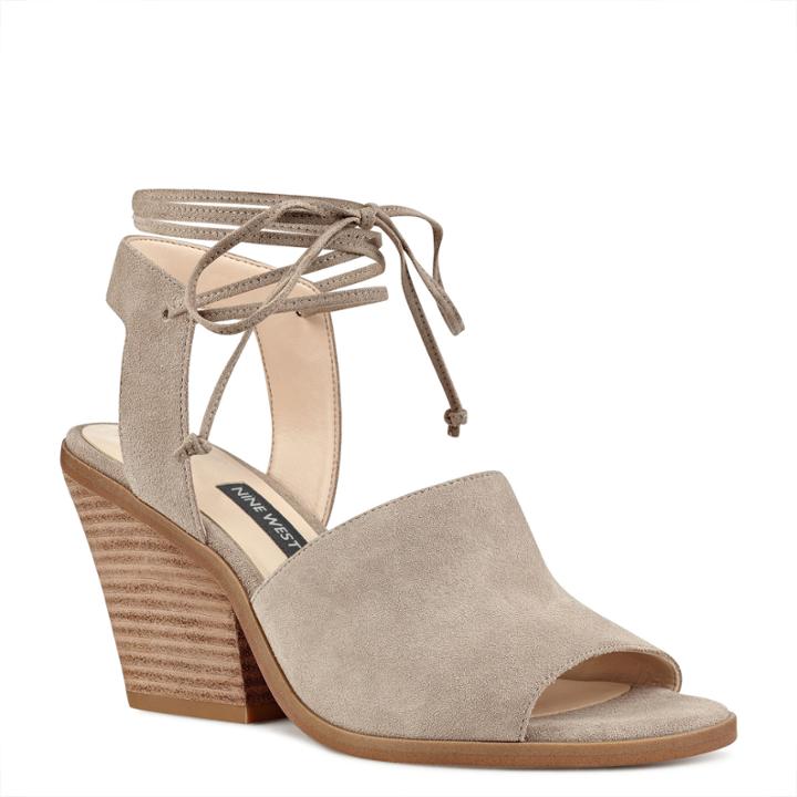 Nine West Nine West Yanka Ankle Tie Sandals