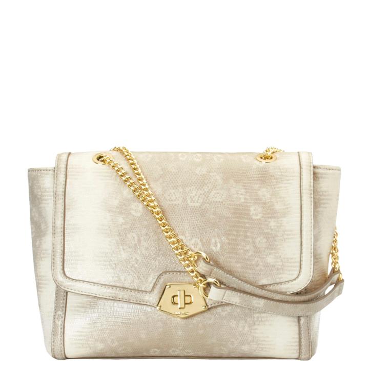 Nine West Tailored Turns Lizard Print Shoulder Bag