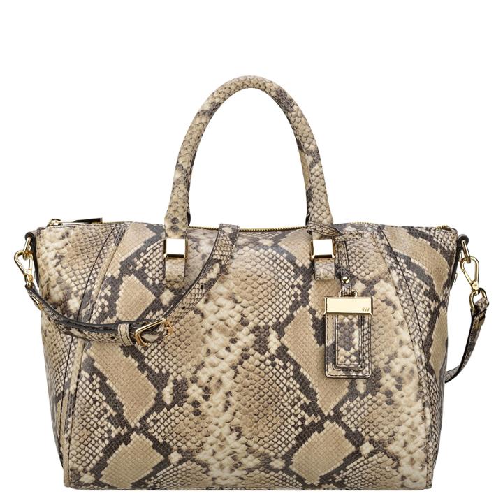Nine West Tribeca Pebbled Leather Satchel