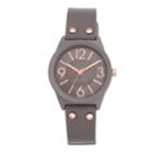 Nine West Vehronica Taupe Strap Watch