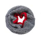 Nine West Birdseye Knit Neck Warmer Scarf