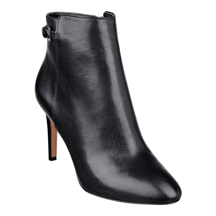 Nine West Powerhour Leather Or Suede Booties