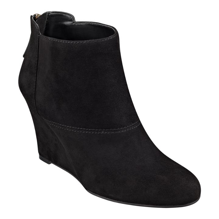 Nine West Optimistic Covered Wedge Booties