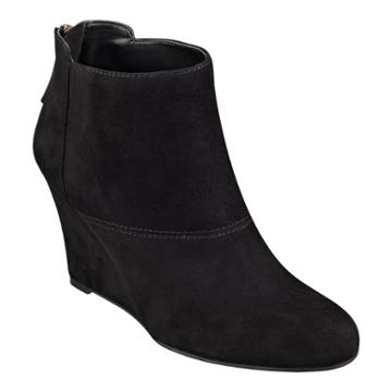 Nine West Optimistic Covered Wedge Booties