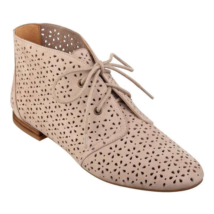 Nine West Lola Lace Up Ankle Booties