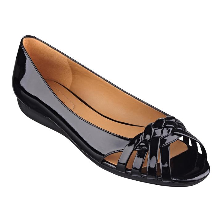 Nine West Romy Peep Toe Flats